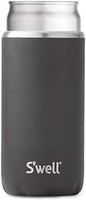 swell 四维 不锈钢冷却器 - Onyx-适合 12 盎司罐子和细长瓶子,三层真空隔热
