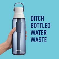 BRITA 碧然德 优质滤水壶 26盎司（约680ml）蓝宝石色 黑色（Night Sky） 26oz 36386