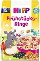 HiPP 喜宝 Bio 早餐幼儿麦片甜圈 适用于15月以上幼儿，5盒装(5 x 135g)
