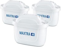 BRITA 碧然德 MAXTRA + 滤芯,与所有 BRITA 水壶兼容,可减少氯气和水垢,3 件装