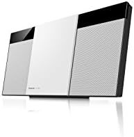 Panasonic 松下 SC-HC304EG-W 设计立体声,带数字DAB+(蓝牙,FM,CD,微型,20瓦RMS)白色