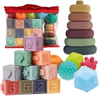 Montessori United 蒙聯 Montessori 嬰兒玩具 | 3 合 1 柔軟嬰兒玩具套裝