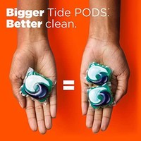 Tide 汰渍 Ultra OXI Power PODS 带除味剂洗衣粉套装，48 片，适用于可见和不可见的污垢