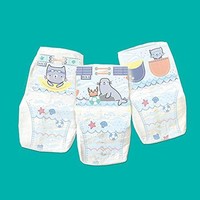 Pampers 帮宝适 尺寸 5-6 婴儿尿布,10 件,游泳尿布,双腿袖口