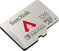 SanDisk 閃迪 128GB microSDXC 卡，適用于任天堂開關，Apex 傳奇版 - SDSQXAO-128G-GN6ZY