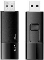 Silicon Power 广颖电通 64 GB Blaze B05 USB 3.1 Gen1 接口，高达 150 Mb/s，伸缩设计，黑色