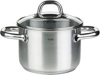 Fissler 菲仕乐 Corfu 3311804000 4 件带玻璃盖电磁炉套装