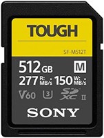 SONY 索尼 512 GB Tough M 系列 UHS-II SDXC 存储卡