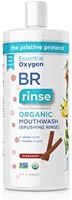 Essential Oxygen BR 認證*刷牙沖洗液,肉桂,32 盎司(約 947.2 克)(1 件裝),*漱口水,讓牙齒更白