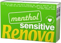 Renova SENSITIVE MENTHOL 口袋纸巾,6件装