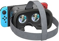 OIVO Switch VR 耳机专为开关和开关OLED设计,Switch 虚拟现实耳机,带可调节高清镜头,Swith VR 护目镜带 3D 眼镜