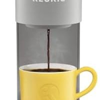 Keurig K-Mini 单杯咖啡机2 Studio Gray 6 to 12 oz. Brew Sizes 5000203382 需配变压器