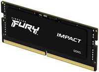 Kingston 金士顿 FURY Impact XMP 16GB 6400MT/s DDR5 CL38 SODIMM 笔记本电脑单模块游戏内存 - KF564S38IB-16