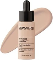 DERMABLEND Flawless Creator 多用途粉底液，全覆盖轻盈可叠涂粉底，自然妆容,30N：适用于浅肤色和中性底色