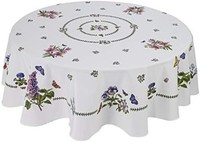 Avanti Portmeirion 植物园桌布，70 英寸 约1.78米圆形