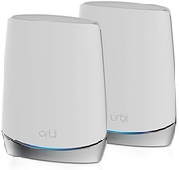 NETGEAR 美国网件 Orbi 全家庭三频网状 WiFi 6 系统 (RBK752) 路由器，带 1 个卫星扩展器 |