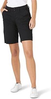 Lee Women's Relaxed Fit Avey Knit Waist Cargo Bermuda Short