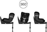 cybex Gold Sirona S2 i-Size 儿童汽车安全座椅，约 3 个月至 4 岁，不超过 18 公斤