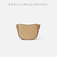 STELLA McCARTNEY 斯特拉·麦卡特尼 [FRAYME]Stella McCartney链条装饰磁扣单肩包沙色小号肩背包