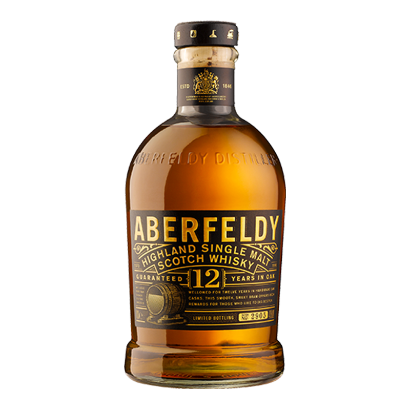 Aberfeldy 12年 英国苏格兰单一麦芽威士忌 12年 700mL
