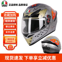 AGV K1头盔全覆式摩托车全盔 摩托车机车全盔赛车跑盔男女防雾小乌龟 K1 JACK MILLER L