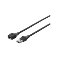 BUFFALO 巴法络 手机数据线USB2.0延长数据线1.5米黑色
