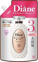 Moist Diane 黛丝恩 [大容量] 洗发水 [亮泽头发] 花香和浆果香味 Diane DX Extra Shine 补充装 1000ml