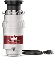 Waste King Legend Series 1/2 HP，厨余垃圾处理器，带电源线，L-1001