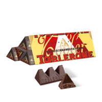 瑞士三角 瑞士进口三角醇香黑巧克力100g*4条礼盒装糖果零食年货送礼喜糖