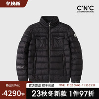 C 'N'CCNC男装秋冬新款短款羽绒服 黑色 52(180/96A)