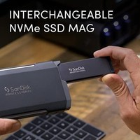 SanDisk 閃迪 Professional 4TB PRO-Blade SSD Mag - 便攜式和模塊化 NVMe SSD Mag，超耐用