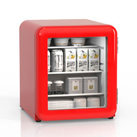 HCK哈士奇化妆品小型冰箱单门美妆护肤品冷藏面膜口红mini保鲜柜