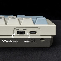 Keychron Q60铝合金 HHKB配列客制化有线机械键盘RGB热插拔铝坨坨