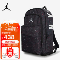 Jordan耐克双肩包运动大容量男女背包电脑包运动包旅行包书包 黑色