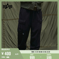 ALPHA INDUSTRIES 男装纯色直筒宽松收脚卫裤长裤6035LXJ