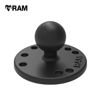 RAM 美国RAM 1英寸单独球头配件底座 圆形球头适配RAM背夹 铝合金材质