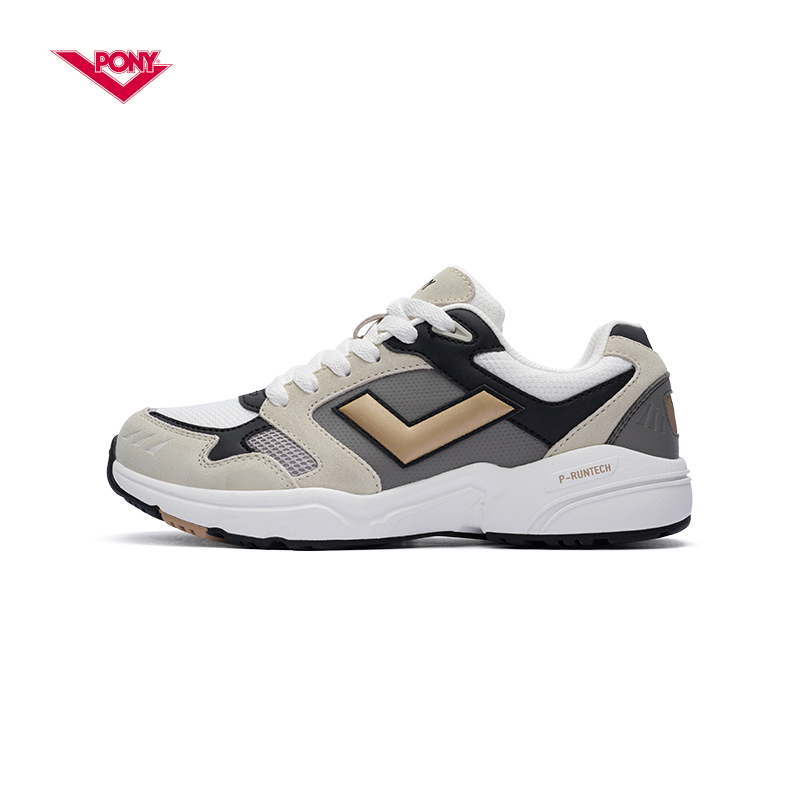 波尼 PONY男女MJ复古潮流网面休闲轻量跑鞋老爹鞋厚底运动跑步鞋