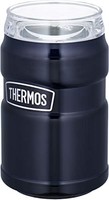 THERMOS 膳魔师 户外系列 保冷罐保冷杯 午夜蓝 350毫升罐用 两用型 ROD-002 MDB