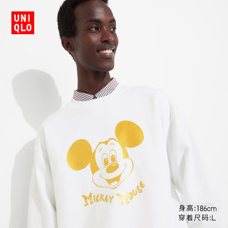 UNIQLO 优衣库 男装/女装(UT)Mickey Shines卫衣(长袖米奇运动衫)461040