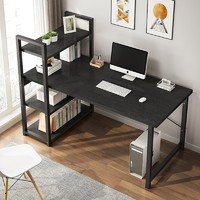 众淘 电脑桌简易台式家用书桌书柜组合电脑桌椅套装卧室办公桌