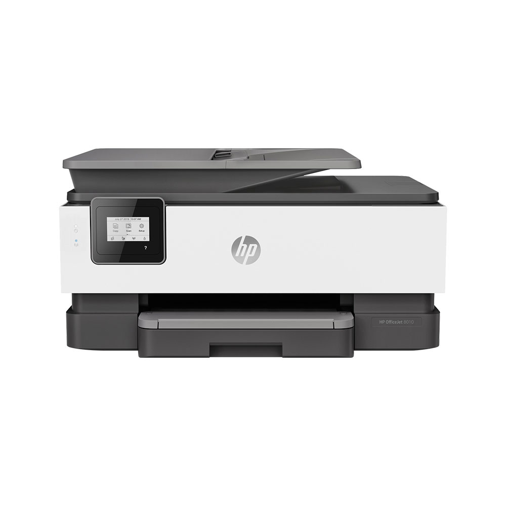 HP 惠普 OJ8010彩色照片彩印A4喷墨8020打印机复印扫描三合一体A4自动双面无线wif可连手机商务办公