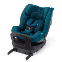 RECARO 瑞凯威 汽车儿童安全座椅0-4-7岁360度旋转带支撑杆双向赛拉salia松绿色