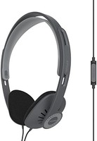 KOSS 高斯 KPH30iCL 头戴式耳机,内嵌麦克风和触摸遥控器,D 型设计,带3.5毫米插头(透明)