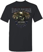 HARLEY-DAVIDSON 哈雷戴维森 Military 海外巡回赛 | 老鹰自行车 T恤