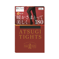 ATSUGI/厚木日系裤袜发热袜两双装黑色丝袜连裤袜保暖