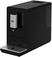 beko 倍科 豆到杯咖啡机 CEG3190B 黑色设计 19 巴压力-不锈钢 包括一键式 LCD 控制、预冲泡系统和可拆卸水箱