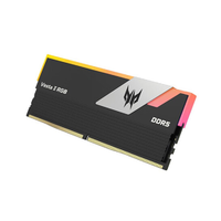 抖音超值購：PREDATOR 宏碁掠奪者 炫光星艦 DDR5 6000Mhz 臺式機內存條 32GB（16G×2）RGB 黑色