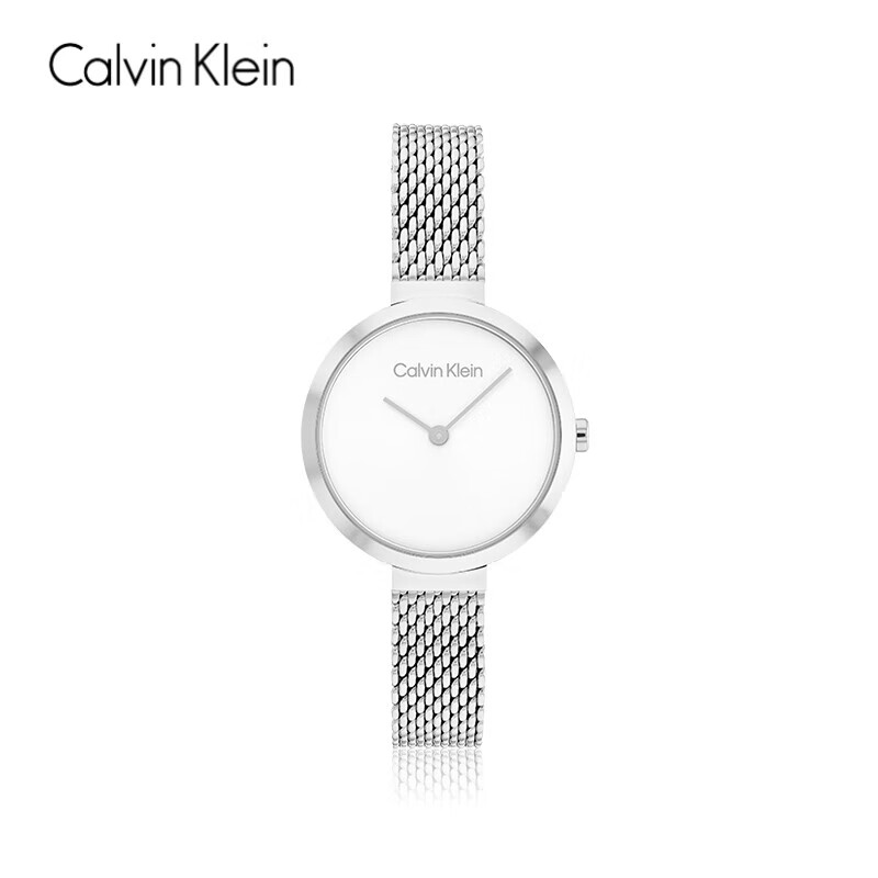 凯文克莱（Calvin Klein）手表CK永恒系列米兰石英小金表女表圣诞 25200082 28mm