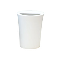 NITORI宜得利家居 家庭清洁厨房客厅办公室 半遮盖垃圾桶 白色1.8L