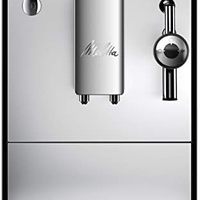 Melitta 全自动咖啡机 Caffeo Solo & Perfect Milk E957-103 纤薄，可自动制备卡布奇诺，自动清洁程序，自动研磨量调节，银色
